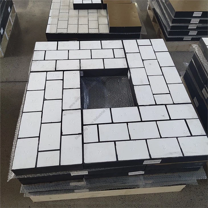 Ceramic Rubber Wear Liner